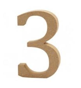 MDF Number  13cm