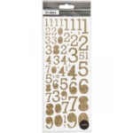 Glitter Stickers Numbers