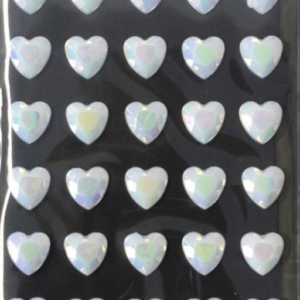 Gem Heart Sticker Iridescent