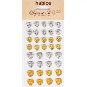 Gem Heart Stickers