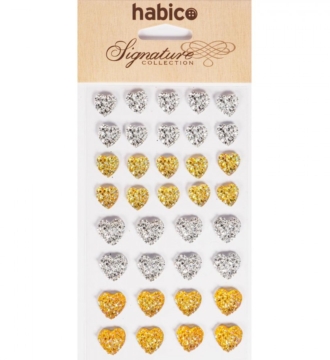 Gem Heart Stickers