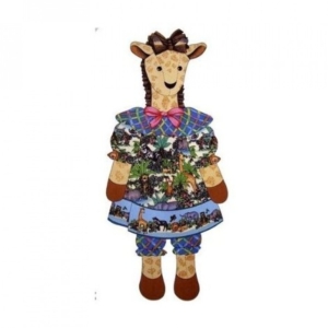 Ginger Giraffe Printed Panel