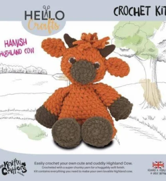 Knitty Critters Crochet Kit