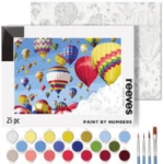 Reeves Paint by Numbers - Hot Air Balloons