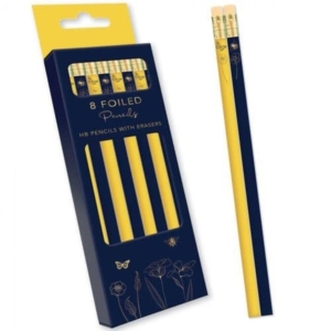 Pencil Set Pk 8 With Eraser