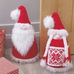 James C Brett  Santa Doorstop Knitting Pattern JB810