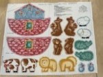 Littondale Noah's Ark Toy Panel SOLD BY THE PANEL