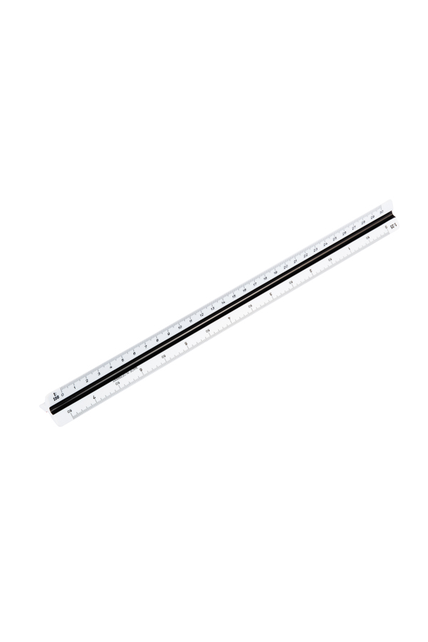 Jakar Triangular Scale Ruler 300mm - Engineer
