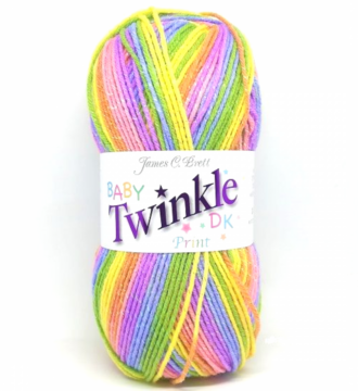 James C. Brett Baby Twinkle Prints DK