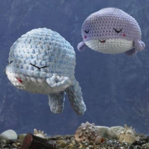 James C Brett Crochet Pattern JB939 Wendi & Willow Whale
