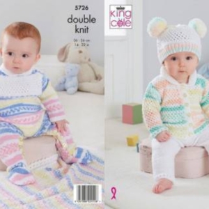 King Cole Knitting Pattern 5726