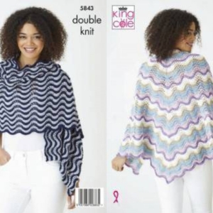 King Cole Knitting Pattern 5843