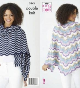 King Cole Knitting Pattern 5843