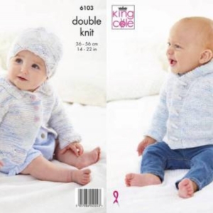 King Cole Knitting Pattern 6103