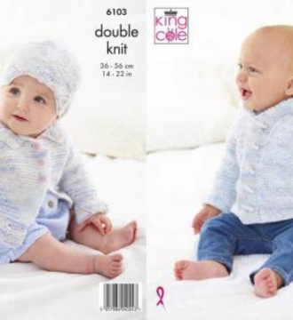 King Cole Knitting Pattern 6103