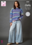 King Cole Womens Knitting Pattern 6383