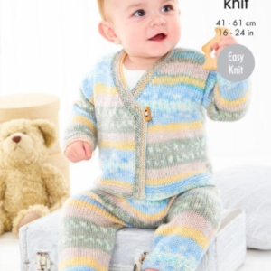 King Cole Childrens Knitting Pattern 6460