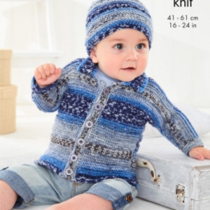 King Cole Childens Knitting Pattern 6462
