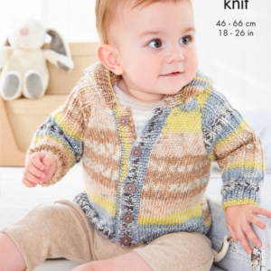 King Cole Childrens Knitting Pattern 6463