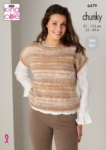 King Cole Knitting Pattern 6479