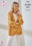 King Cole Knitting Pattern 6483