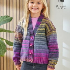 King Cole Childrens Knitting Pattern 6492