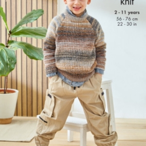 King Cole Childrens Knitting Pattern 6493