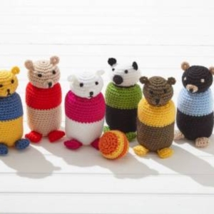 King Cole Crochet Pattern 9117