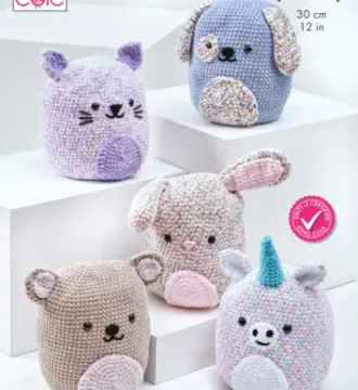 King Cole Crochet Pattern 9176