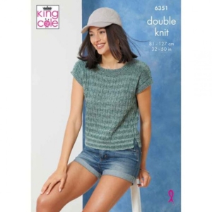 King Cole Knitting Pattern 6351
