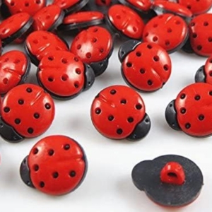 Ladybird Buttons