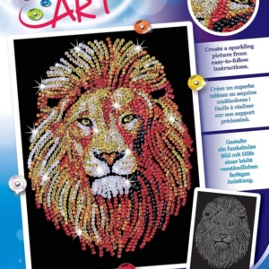 Sequin Art - Lion
