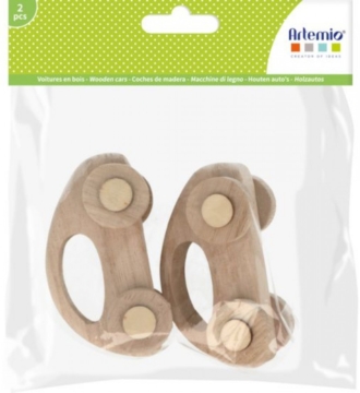 Artemio 2 Wooden Cars