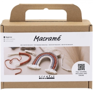 Macrame Mini Craft Kit - Rainbow