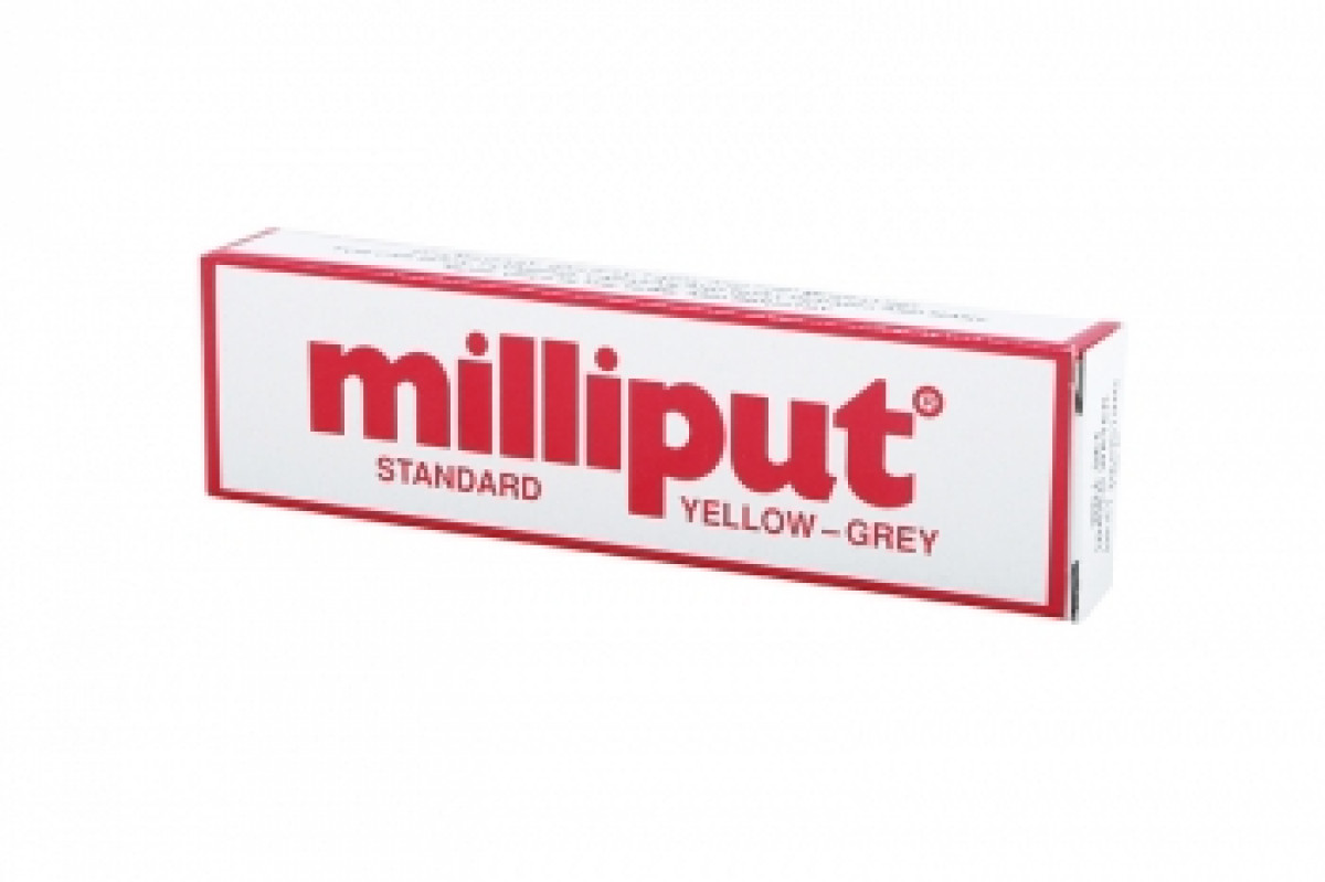 Milliput Putty Standard Yellow Grey 4oz