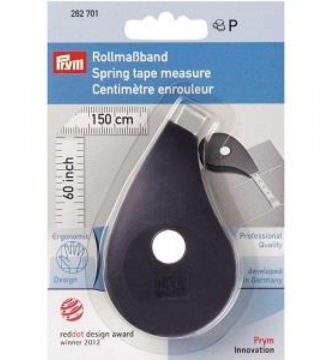 Prym  ergonomic spring tape measure