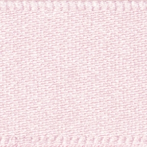 Ribbon: Double Faced Satin: 20m x 15mm: Pale Pink