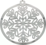 Artemio Mirrored Hanging Snow Flake