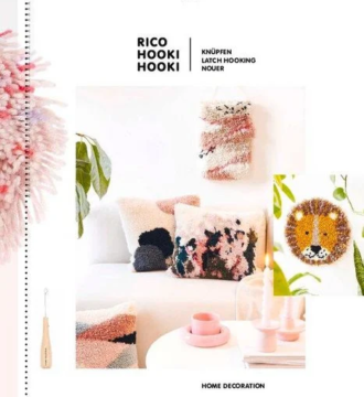 Rico Design Hooki Hooki Latch Hooking Book
