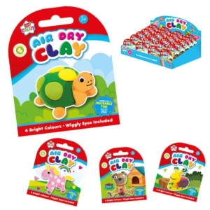 Kids Create Air Dry Clay 4 Colours