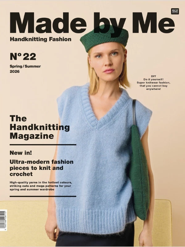Rico Made By Me Handknitting Fashion Pattern Book No 22
