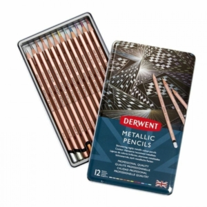 Derwent Metallic Pencil Set