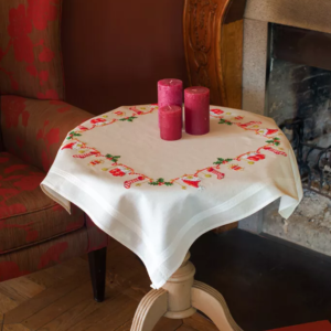 Christmas Tablecloth Embroidery Kit