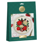 Embroidery Kit Poinsettia