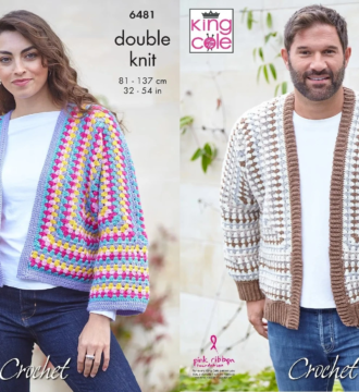King Cole Crochet Pattern 6481