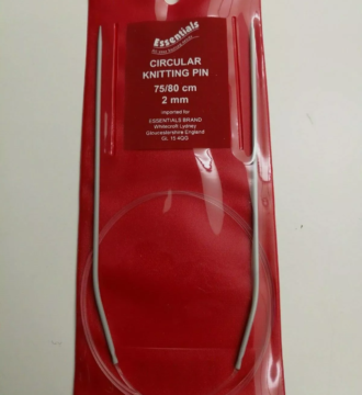 Essentials Circular Knitting Needle 80cm x 2mm
