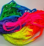 Small Neon Pom Pom Trimming