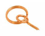 Picture Screw Ring 2cm  Pk 8
