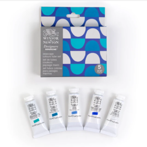 Winsor & Newton Designers Gouache Seascape Set 5x14ml