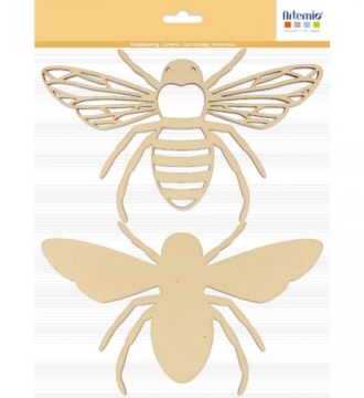 Artemio Wooden Bee Silhouette